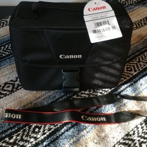 Canon Camera Case & Strap